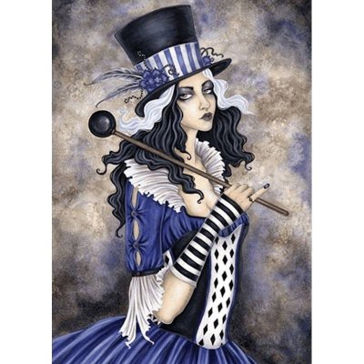 Calliope Fantasy Art Gothic Fairy Journal by Amy Brown