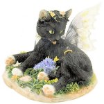 Zoe Cat Fairy Figurine by Faerie Glen