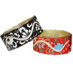 Cloisonne Bangle Goddess Bracelet