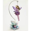 Lavender Ballerina Fairy Ornament by Jessica Galbreth