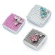 Crystal Menagerie Small Metal Pillbox by Spring Street Design