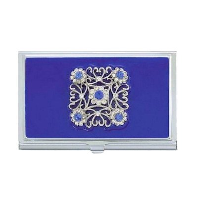 Blue Ice Credit Card Wallet by Spring Street Design