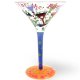 Here for the Boos Halloween Martini Glass by Top Shelf Here for the Boos Halloween Martini Glass by Top Shelf