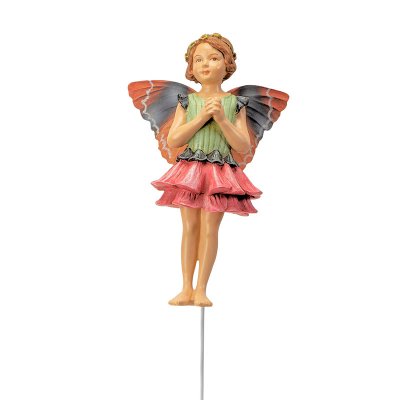 Zinnia Flower Fairy Figurine by Cicely Mary Barker