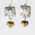 I Love You Chandelier Earrings by I Love Bracelets