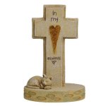 Cat Cross Garden Figurine Pet Memorial by Grasslands Road