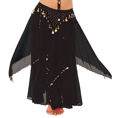 Long Harem Skirt Belly Dance Costume