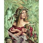 Lady of the Leprechauns Fantasy Art by Brian Froud