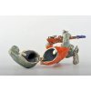 Playing Guitar Elephant Figurine Trinket Box by Keren Kopal