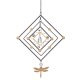 Dragonfly Diamond Hanging Garden Ornament