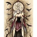 Dark Queen Fantasy Art by Jessica Galbreth