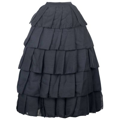 Elegant Enchantress Long Black Skirt Also in Plus Sizes