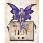 The Grump is IN Fairy Fantasy Art by Amy Brown