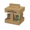 Funny Beer Glasses Set of 4 by Grasslands Road