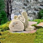 Angel Garden Figurine Peaceful Rest