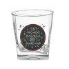 Tipsy Christmas Whiskey Glasses Set of 4 Funny Sayings