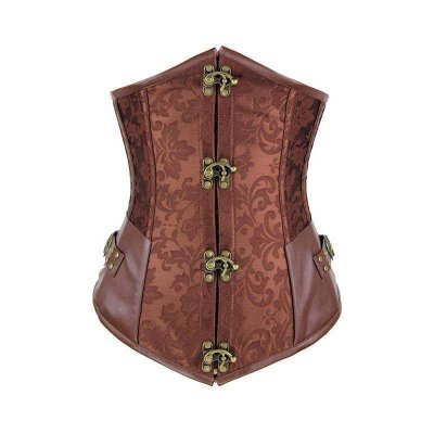 Queen of Steam Punk Steel Boned Underbust Corset