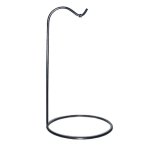 Black Metal Contemporary Style Ornament Stand