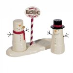 Dashing Snowmen Salt & Pepper Set