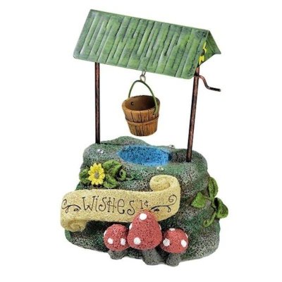 Wishing Well Fairy Garden Figurine by Grasslands Road