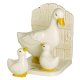 Duck Figurine Napkin Holder with Salt & Pepper Set