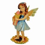 Lipstick Make-Up Fairy Figurine by Fae Realm