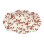 Cardinal Design Serving Platter from Andrea by Sadek