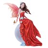 Crimson Lilly Fairy Figurine by Nene Thomas