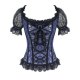 A Stunning Dragon Empress Corset Top with Sleeves