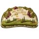 Italian Style Serving Platter & Metal Easel Stand