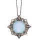 Crystal Dazzle Magnifying Glass Necklace