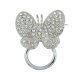 Butterfly Eye Glass Holder Brooch or Lapel Pin