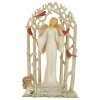 Peace be with You Christmas Angel Figurine with Cardinals