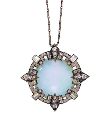Crystal Dazzle Magnifying Glass Necklace