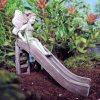 Girl on Slide Fairy Garden Figurine