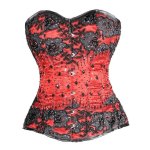 Femme Fatale Steel Boned Beaded Corset