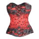 Femme Fatale Steel Boned Beaded Corset