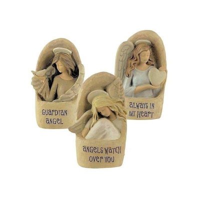 Stones of Faith Angel Figurine
