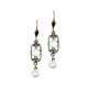 Opals & Crystals Chandelier Earrings by Anne Koplik Designs