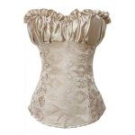 Shimmering Rose Kissed Lady Corset