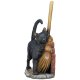 A Brush with Magic Black Cat Figurine by Lisa Parker
