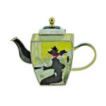 Divan Japonais Toulouse-Lautrec Teapot Figurine Trinket Box