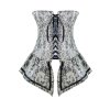 Silver Siren Riding Habit Corset Dress