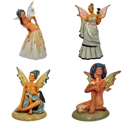 Fairy Figurines Set of 4 by Giovanna Adams