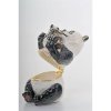Panda Bear Figurine Trinket Box Mother & Baby