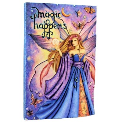 Magic Happens Sculpted Fairy Fantasy Art by Jessica Galbreth