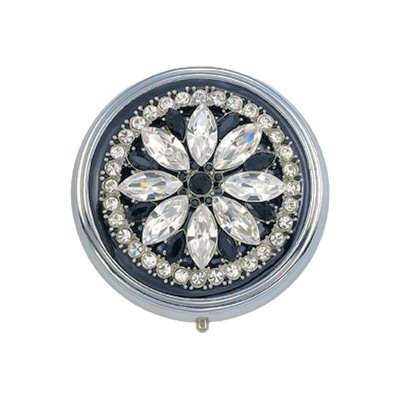 Casino Royalty Round Metal Pillbox by Spring Street Design