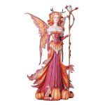 Pumpkin Queen Large Fairy Figurine by Amy Brown