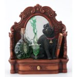 Absinthe Cat Figurine by Lisa Parker