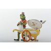 Ice Cream Man Frog Figurine Trinket Box by Keren Kopal